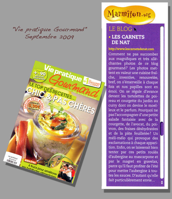 Vie pratique Gourmand