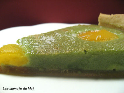Tarte à l’abricot et à la crème de pistache…-1