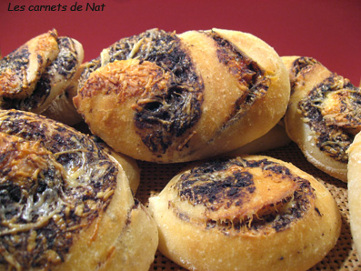 Petits pains roulés à la tapenade…-2