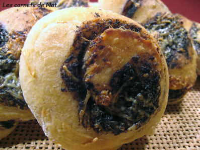 Petits pains roulés à la tapenade…-3