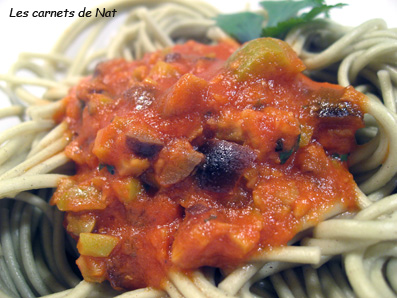Sauce tomate aux olives toute simple…-2