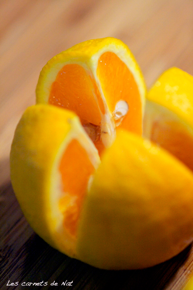 Un citron à la couleur étrange...